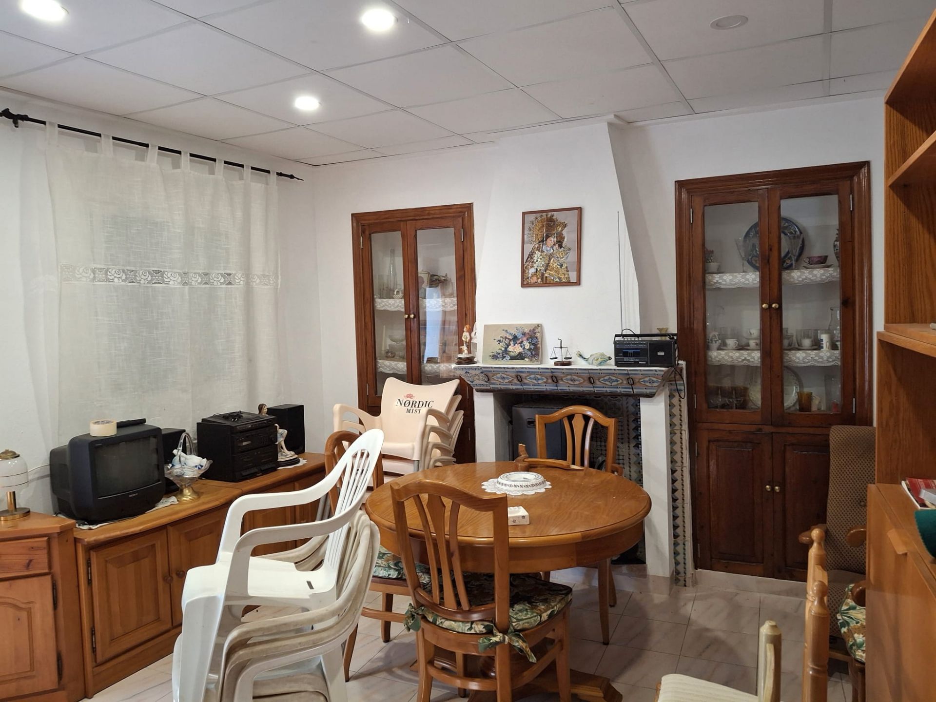 Dining room of Country house for sale in Burriana / Borriana  with Terrace and Furnished