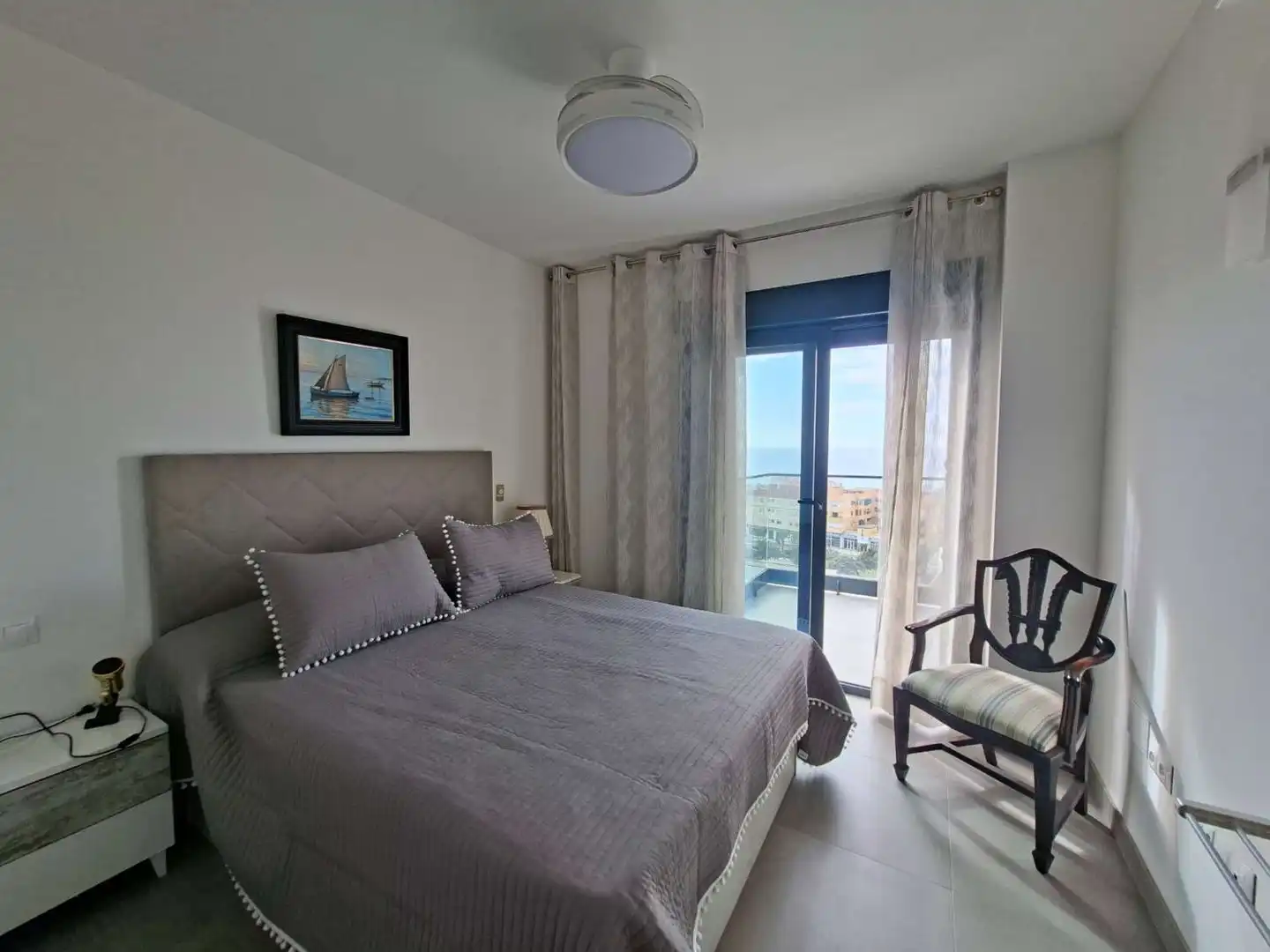 Bedroom of Flat for rent in Algarrobo Costa