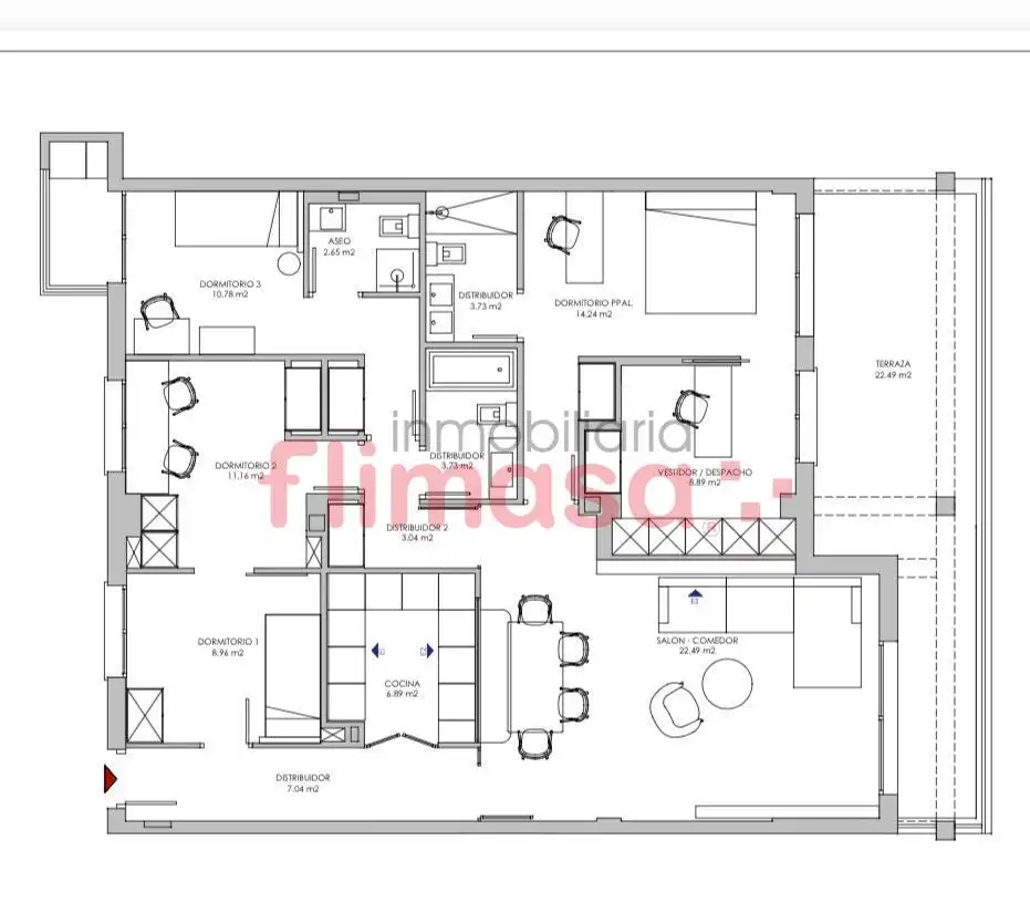 Flat for sale in Boadilla del Monte  with Air Conditioner, Heating and Terrace