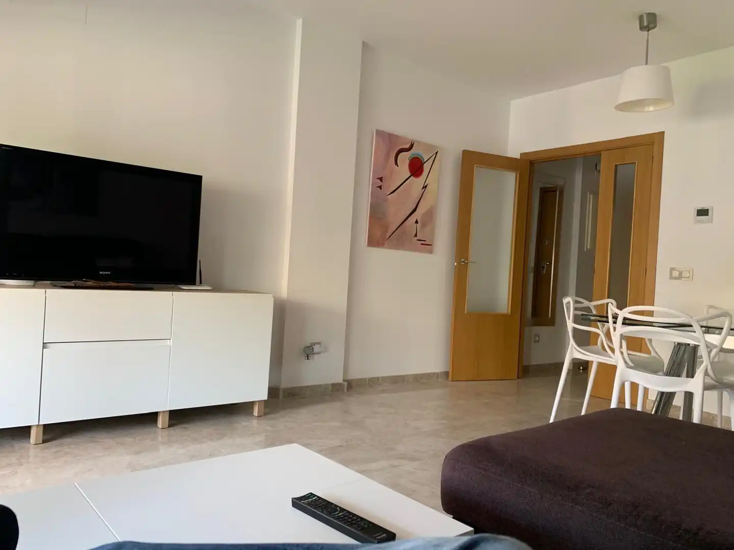 Sala de estar de Piso en venta en Chipiona