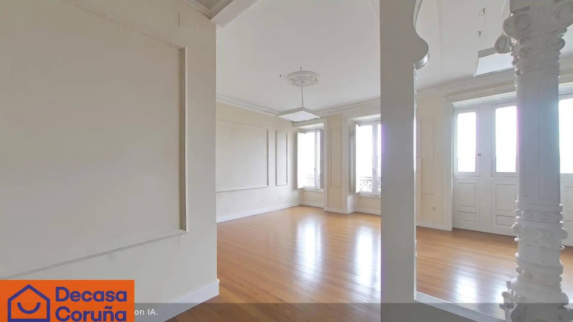 Wohnzimmer von Wohnung zum Verkauf in A Coruña Capital  mit Abstellraum und Alarm