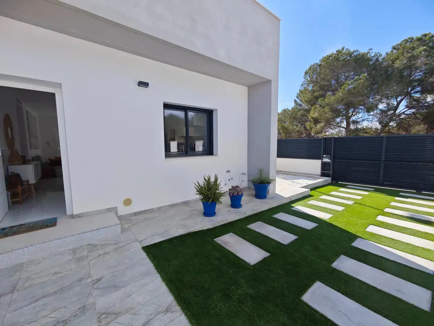 Jardín de Casa o chalet en venta en Pilar de la Horadada con Calefacción, Jardín privado y Terraza