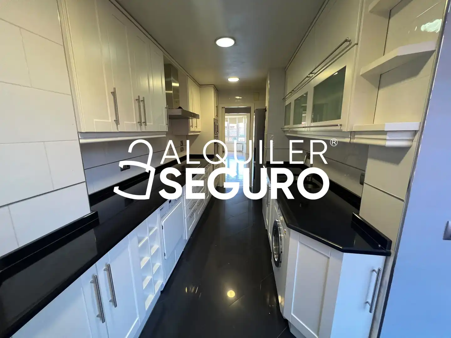 Kitchen of Flat for rent in Tres Cantos  with Air Conditioner and Heating