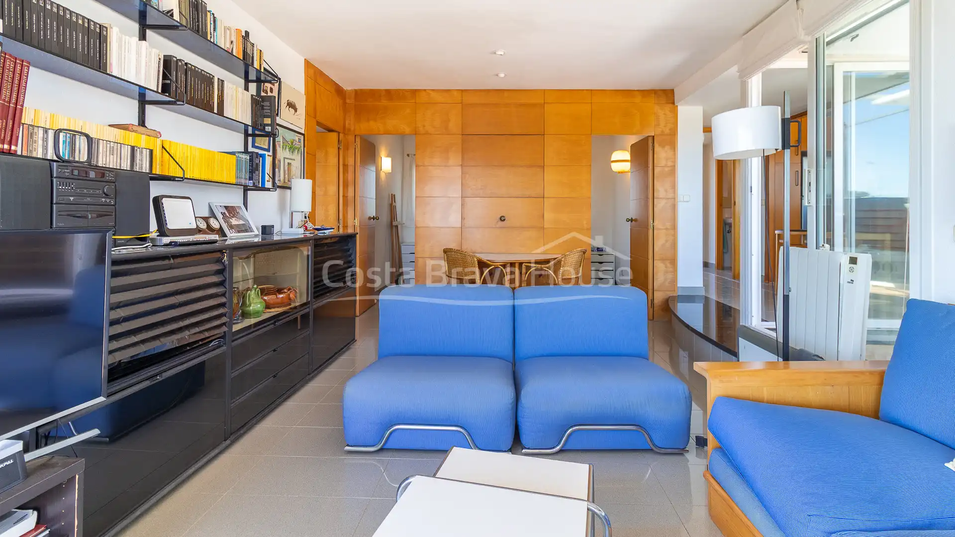 Sala d'estar de Apartament en venda en Palamós amb Calefacció, Terrassa i Forn