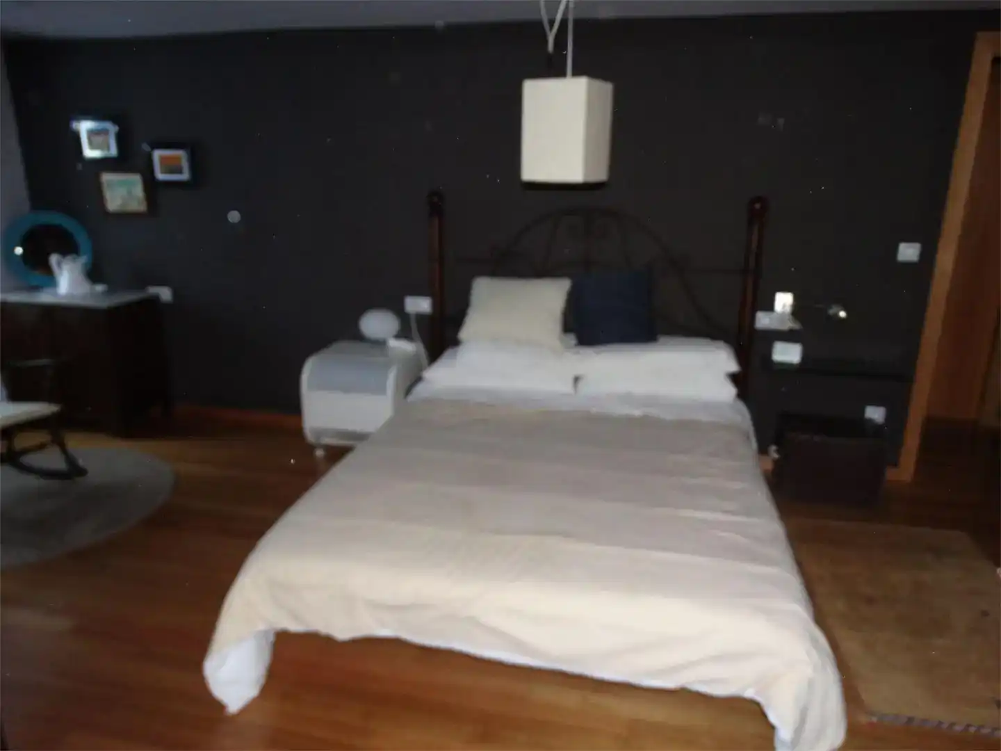 Bedroom of Houses for rent in Trabada  with Private garden, Parquet flooring and Storage room