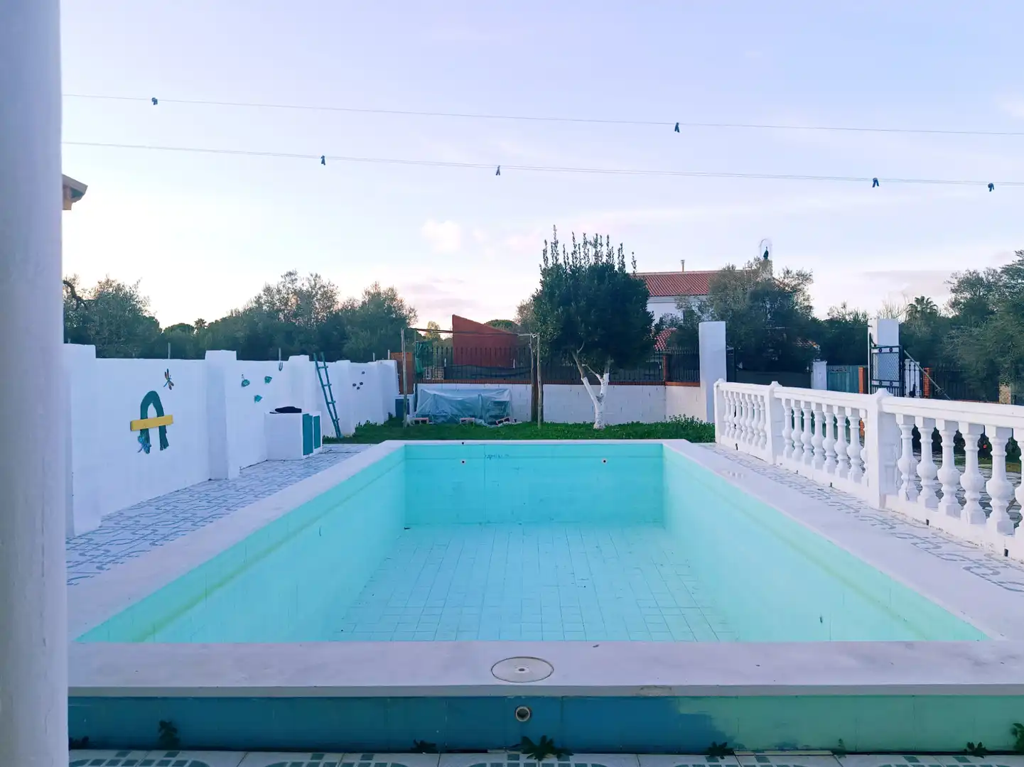 Schwimmbecken von Country house zum Verkauf in Hinojos mit Privatgarten, Terrasse und Schwimmbad