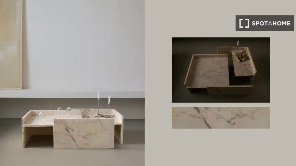 Badezimmer von Wohnung zur Miete in Aldaia mit Klimaanlage, Heizung und Möbliert