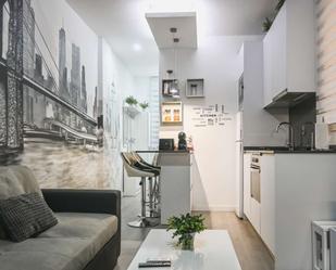 Kitchen of Apartment to share in  Madrid Capital  with Air Conditioner, Heating and Terrace