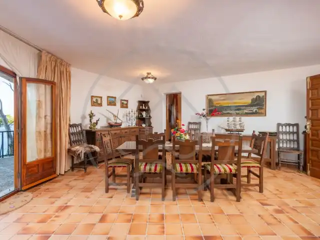 Esszimmer von Haus oder Chalet zum Verkauf in Palafrugell mit Klimaanlage, Heizung und Privatgarten