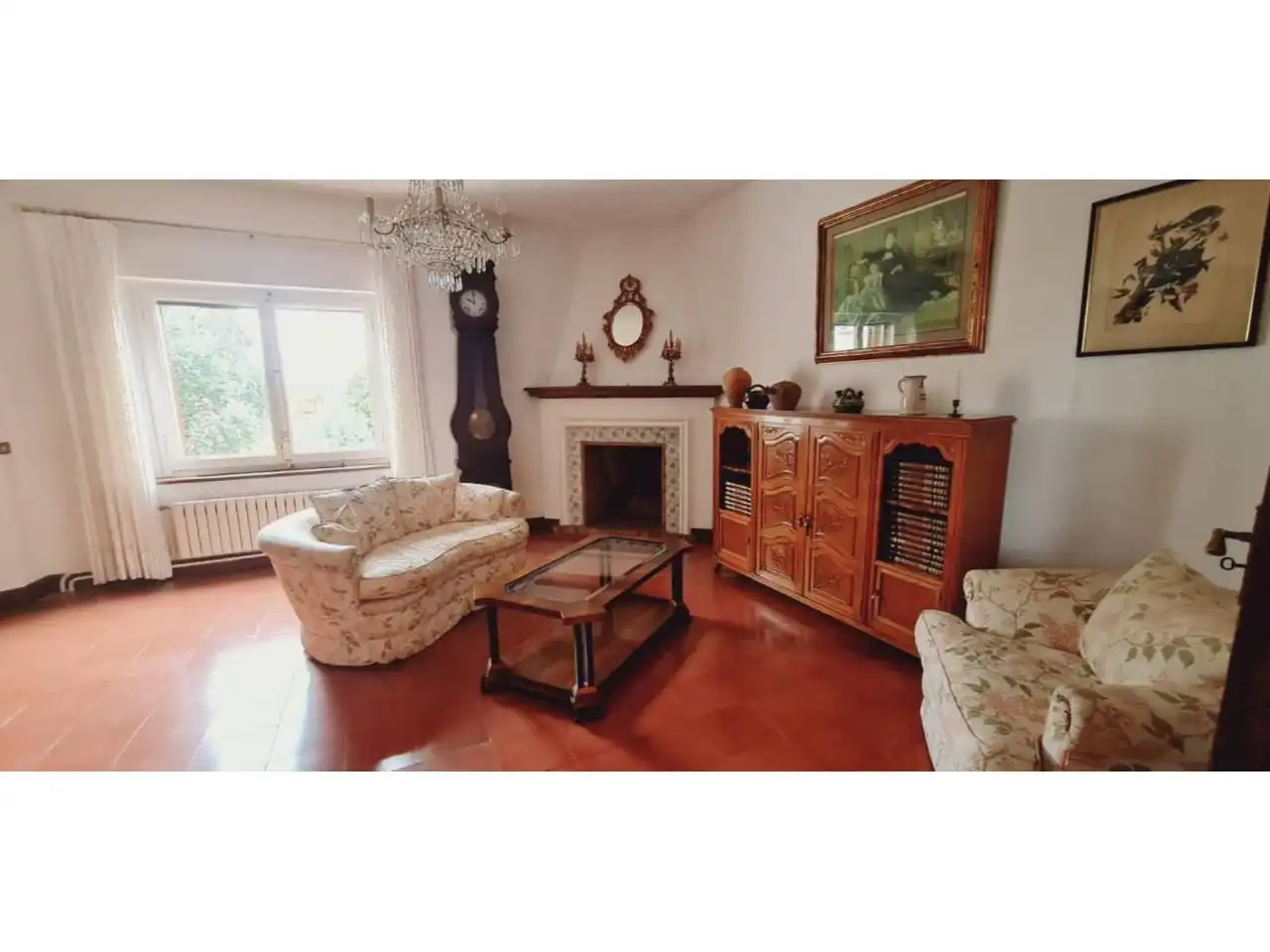 Sala de estar de Casa o chalet en venta en Les Franqueses del Vallès con Calefacción, Jardín privado y Terraza