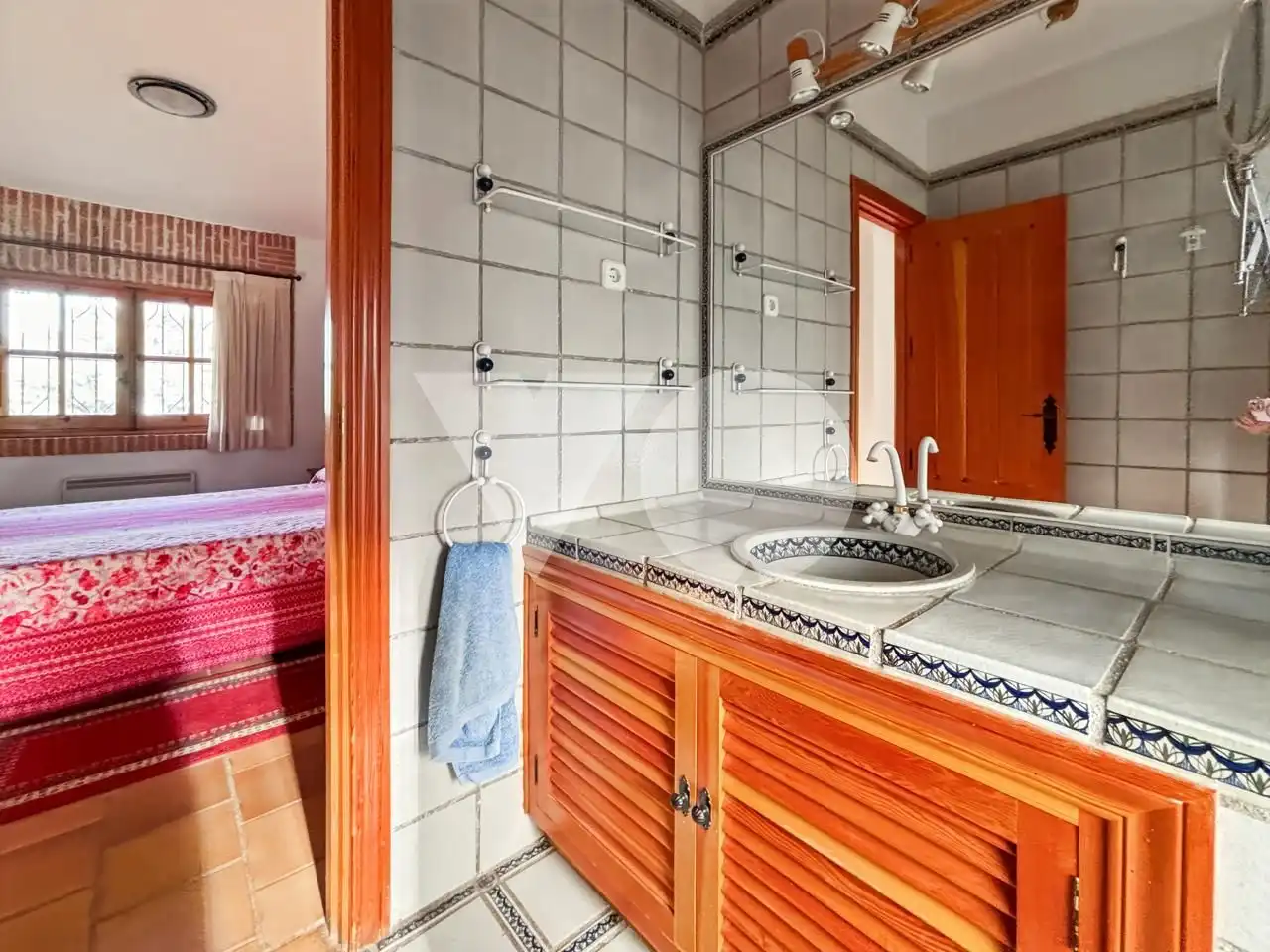 Baño de Finca rústica en venta en Valdemorillo con Calefacción y Jardín privado
