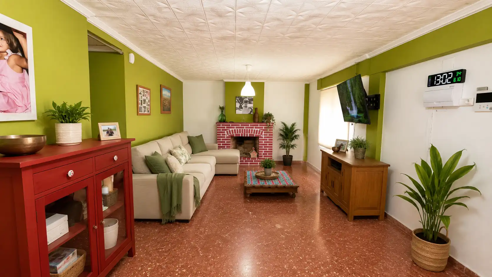 Living room of Houses for sale in Alberic  with Air Conditioner, Heating and Private garden