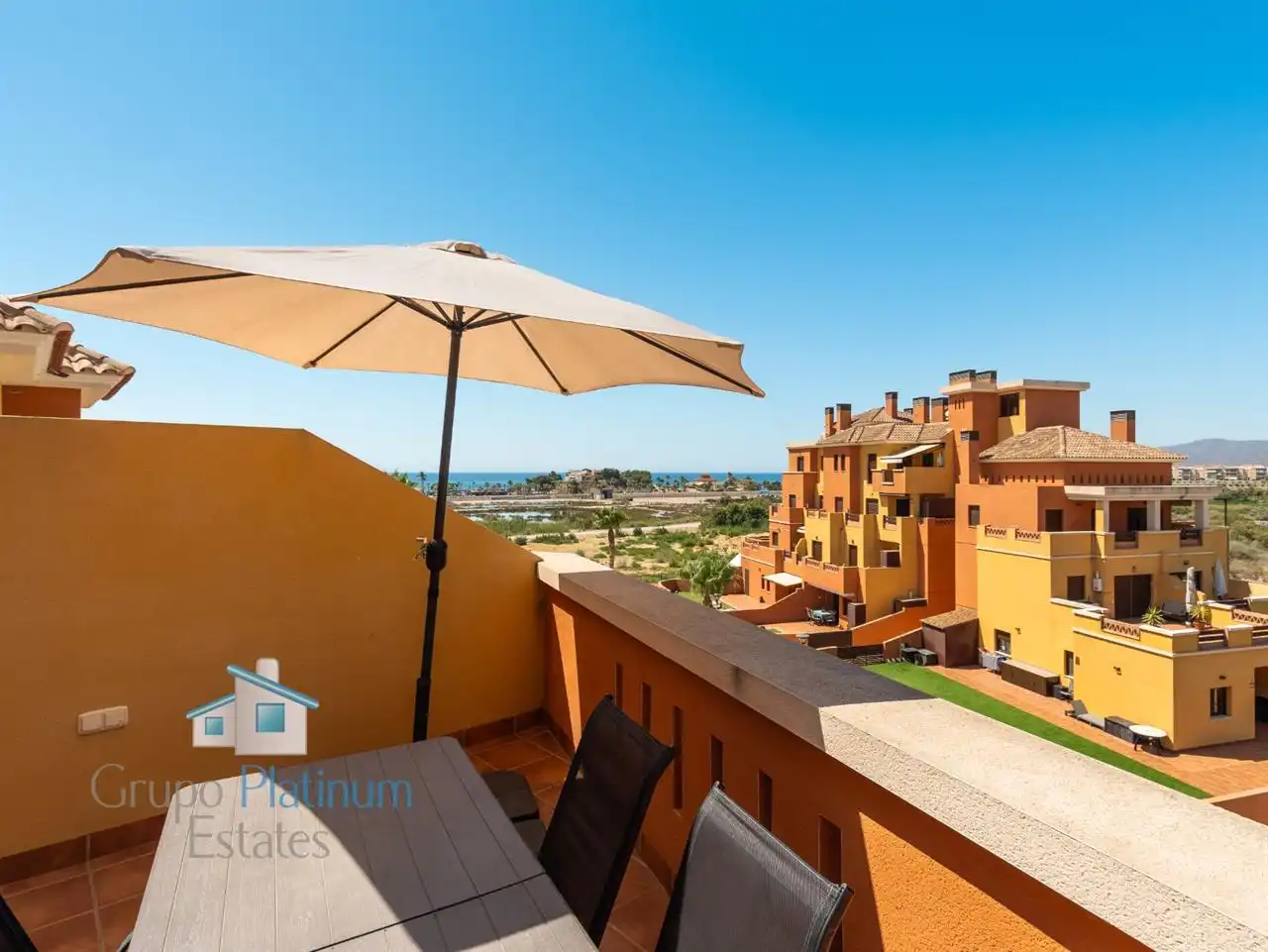 Vista exterior de Apartamento en venta en Pulpí con Terraza, Piscina y Amueblado