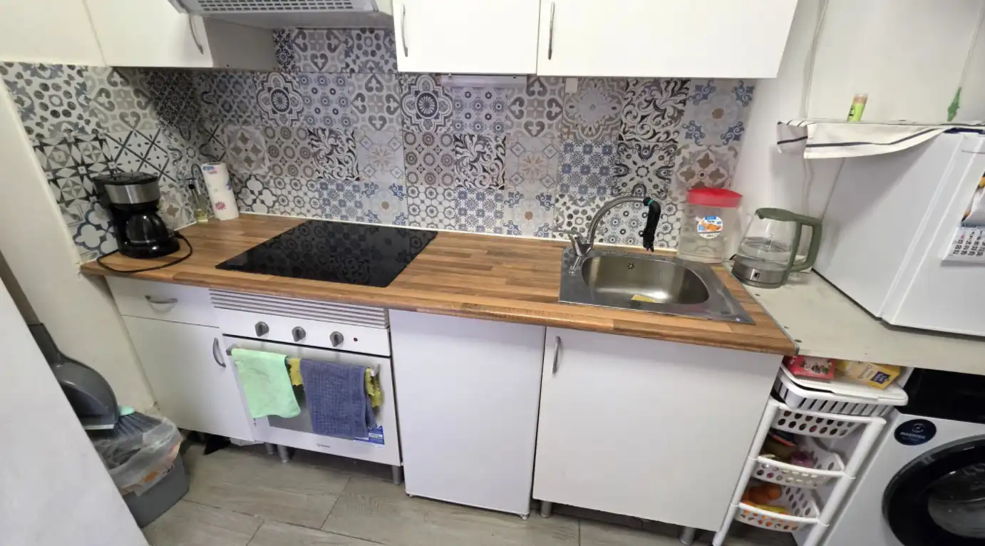 Cocina de Estudio en venta en Barcelona con Parquet y Amueblado