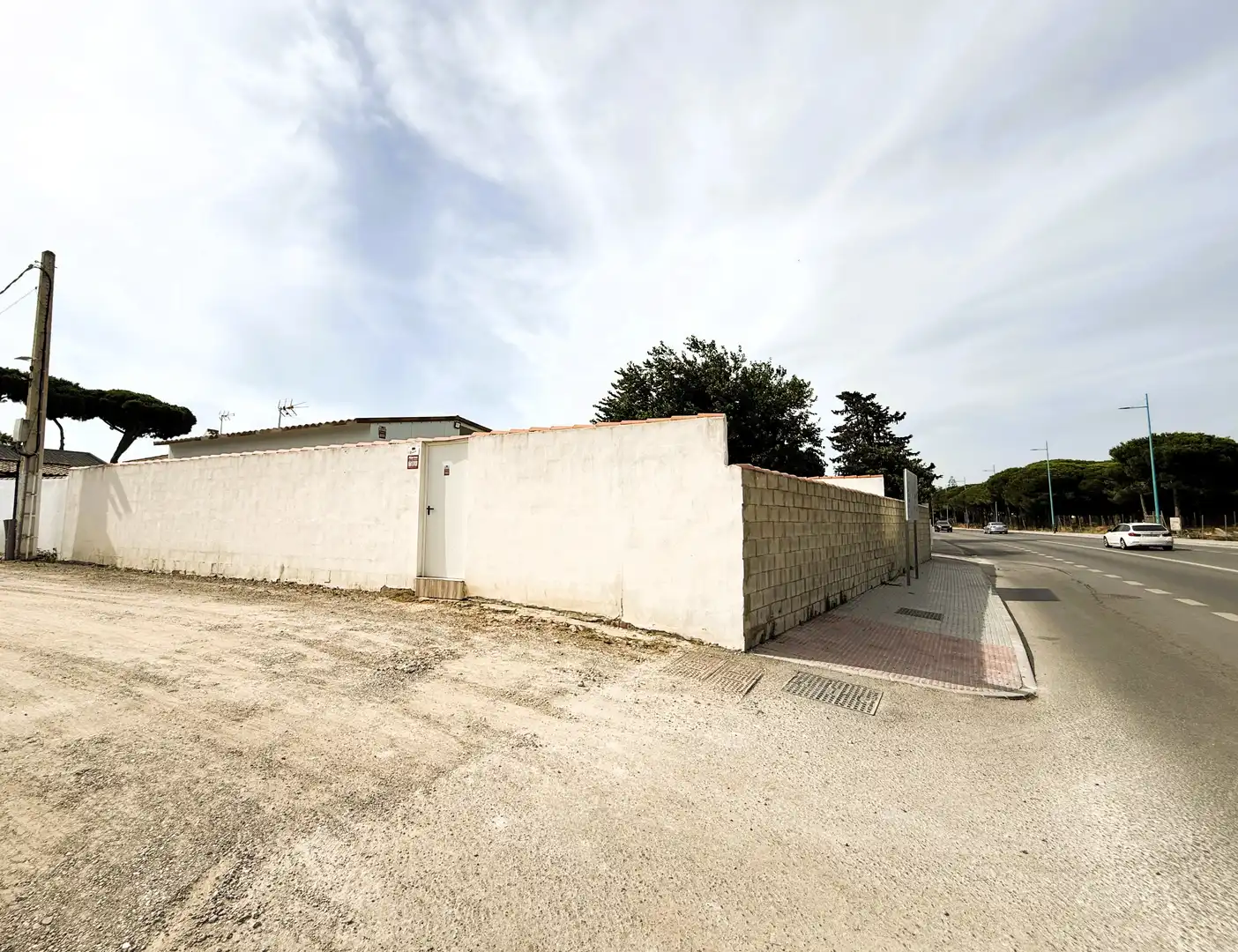 Vista exterior de Terreno en venta en Chiclana de la Frontera
