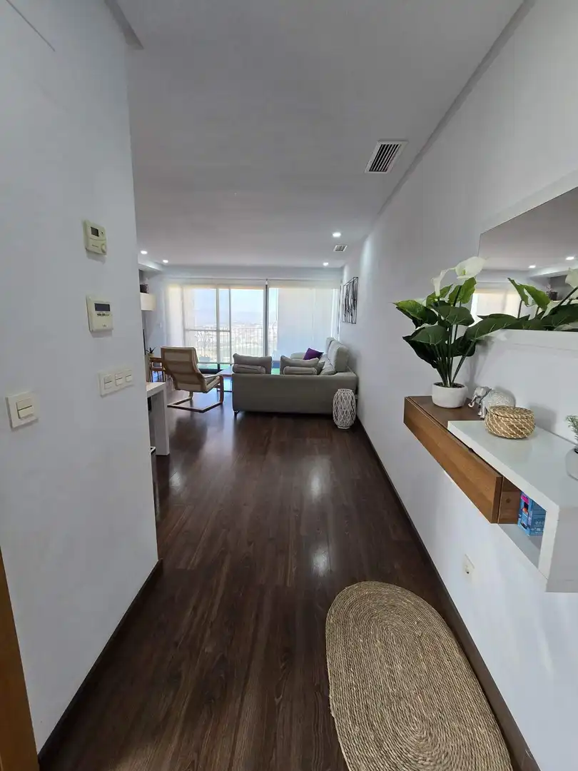 Sala de estar de Piso en venta en Crevillent con Aire acondicionado, Parquet y Terraza