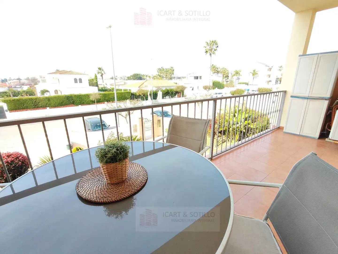 Terraza de Apartamento de alquiler en Vinaròs con Aire acondicionado, Terraza y Amueblado
