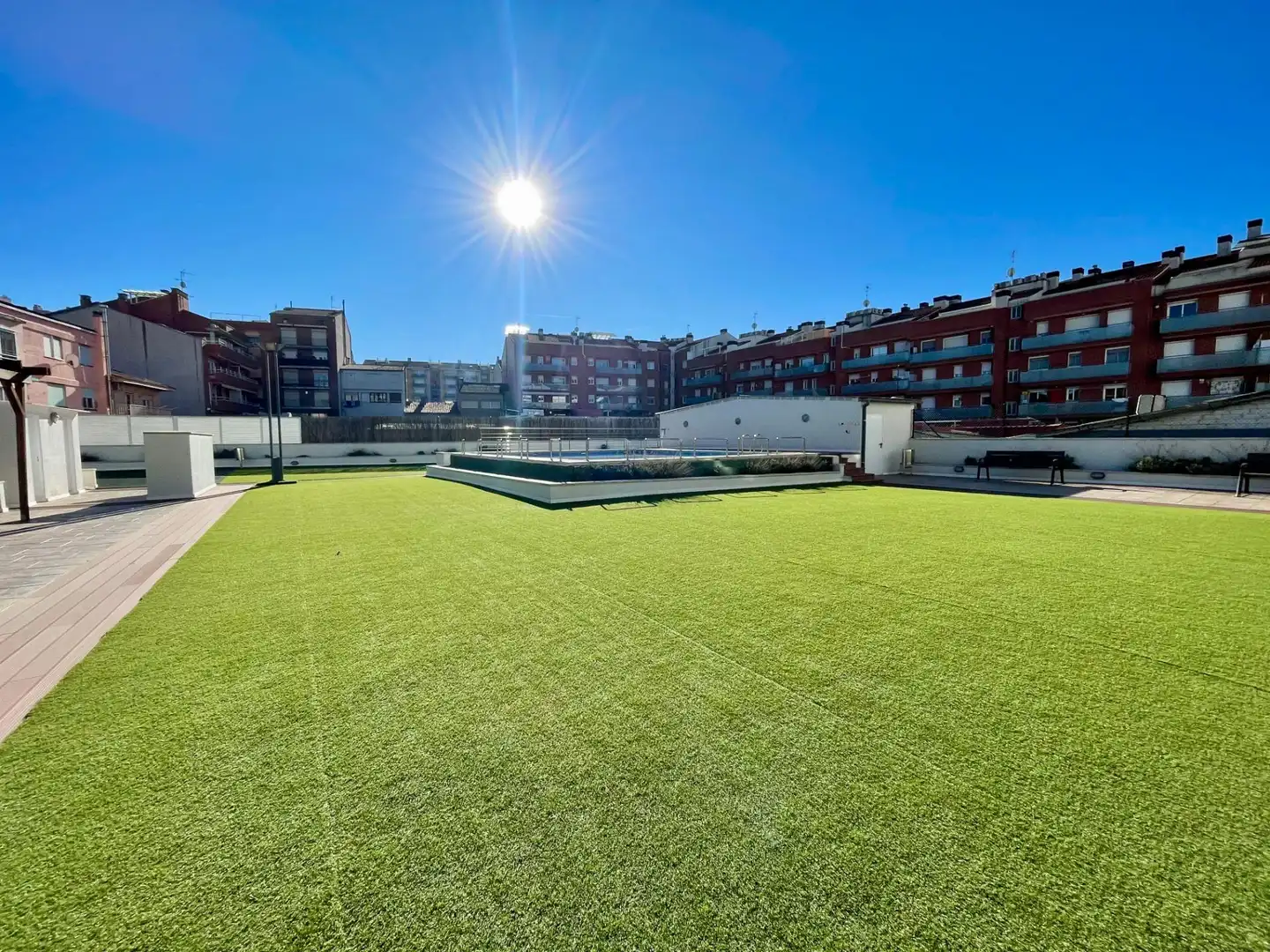 Terrace of Flat for sale in Manresa  with Heating and Community pool