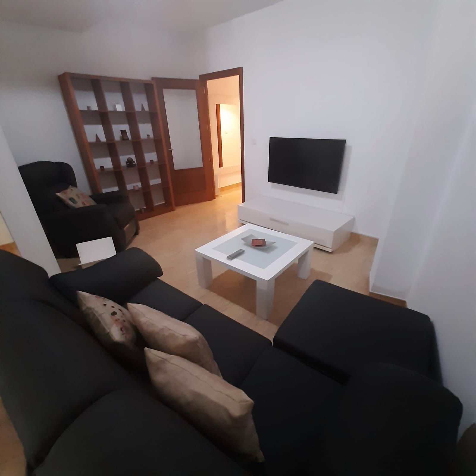 Sala de estar de Apartamento de alquiler en Úbeda con Aire acondicionado, Amueblado y Lavadora
