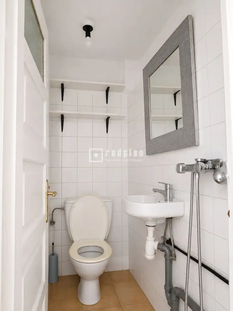 Badezimmer von Wohnungen zum Verkauf in A Coruña Capital 