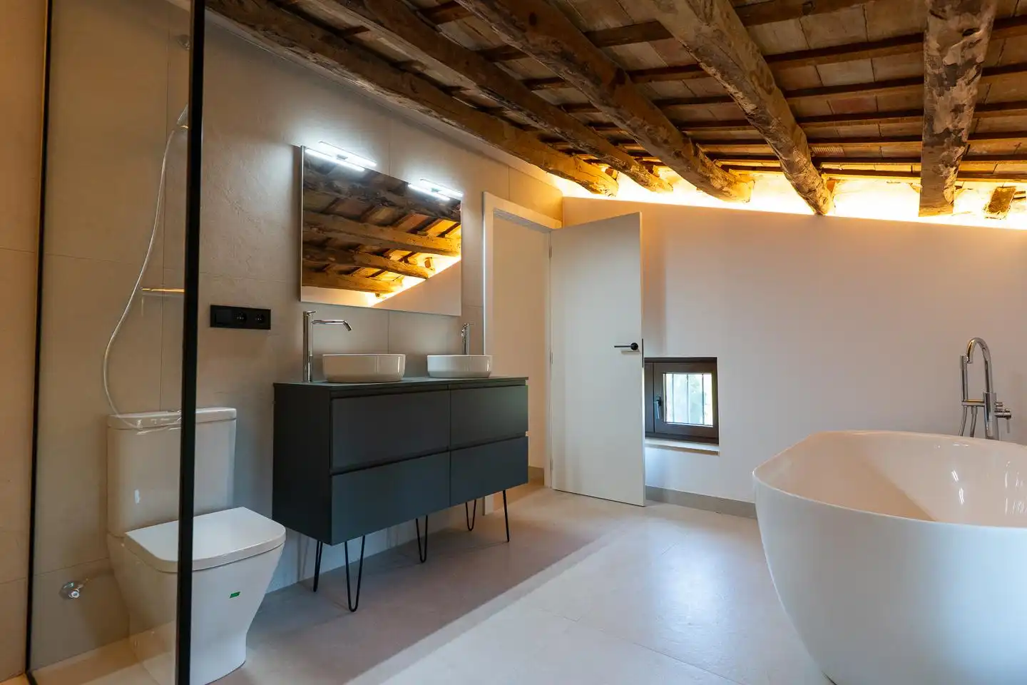 Baño de Casa o chalet en venta en Cocentaina con Aire acondicionado, Jardín privado y Terraza
