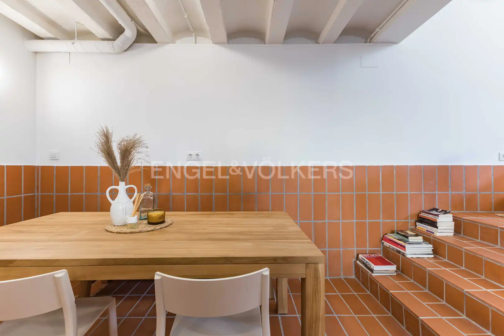 Esszimmer von Wohnung zum Verkauf in Barcelona mit Klimaanlage, Heizung und Abstellraum
