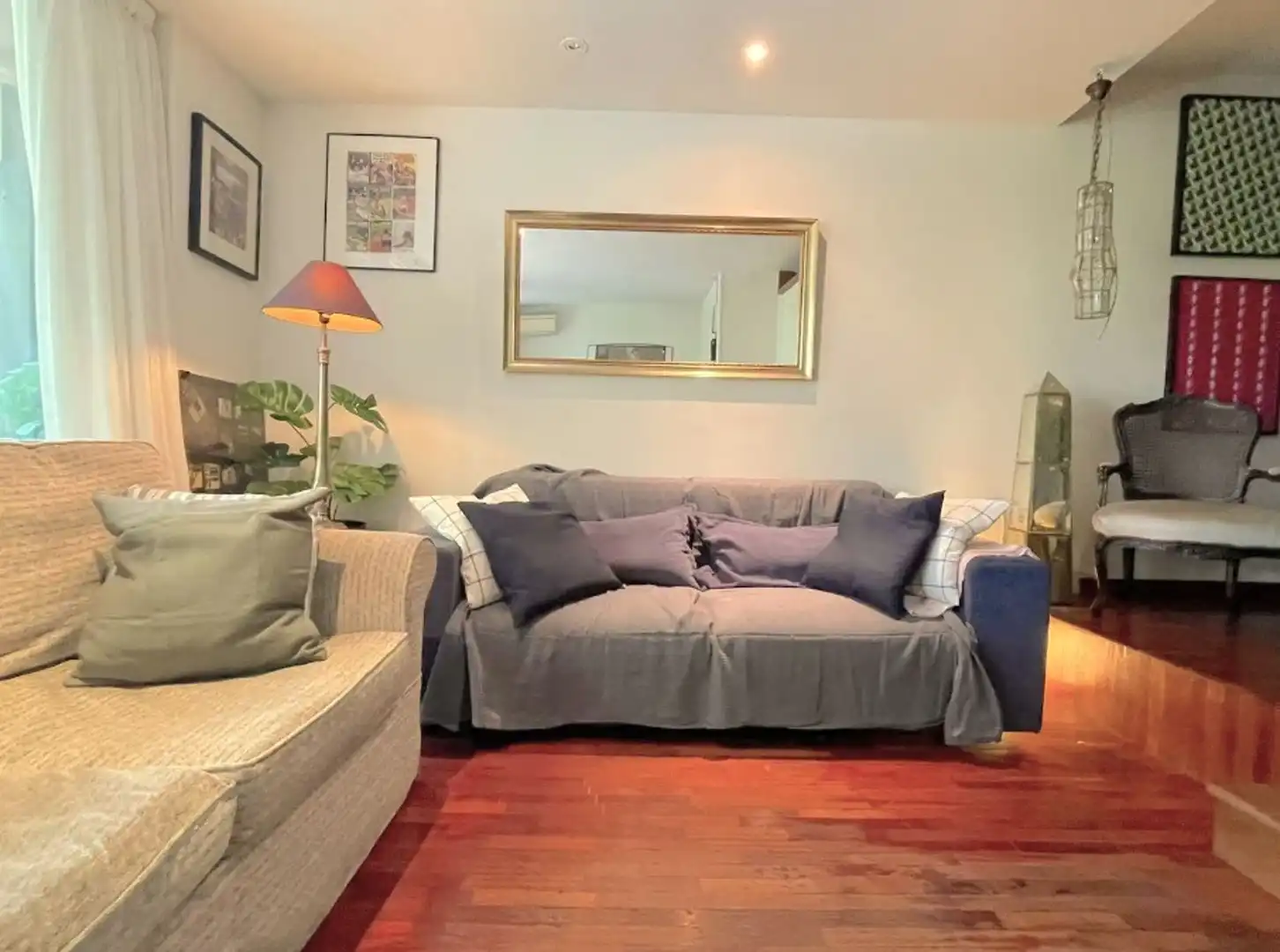 Sala de estar de Piso en venta en Barcelona con Aire acondicionado, Calefacción y Terraza