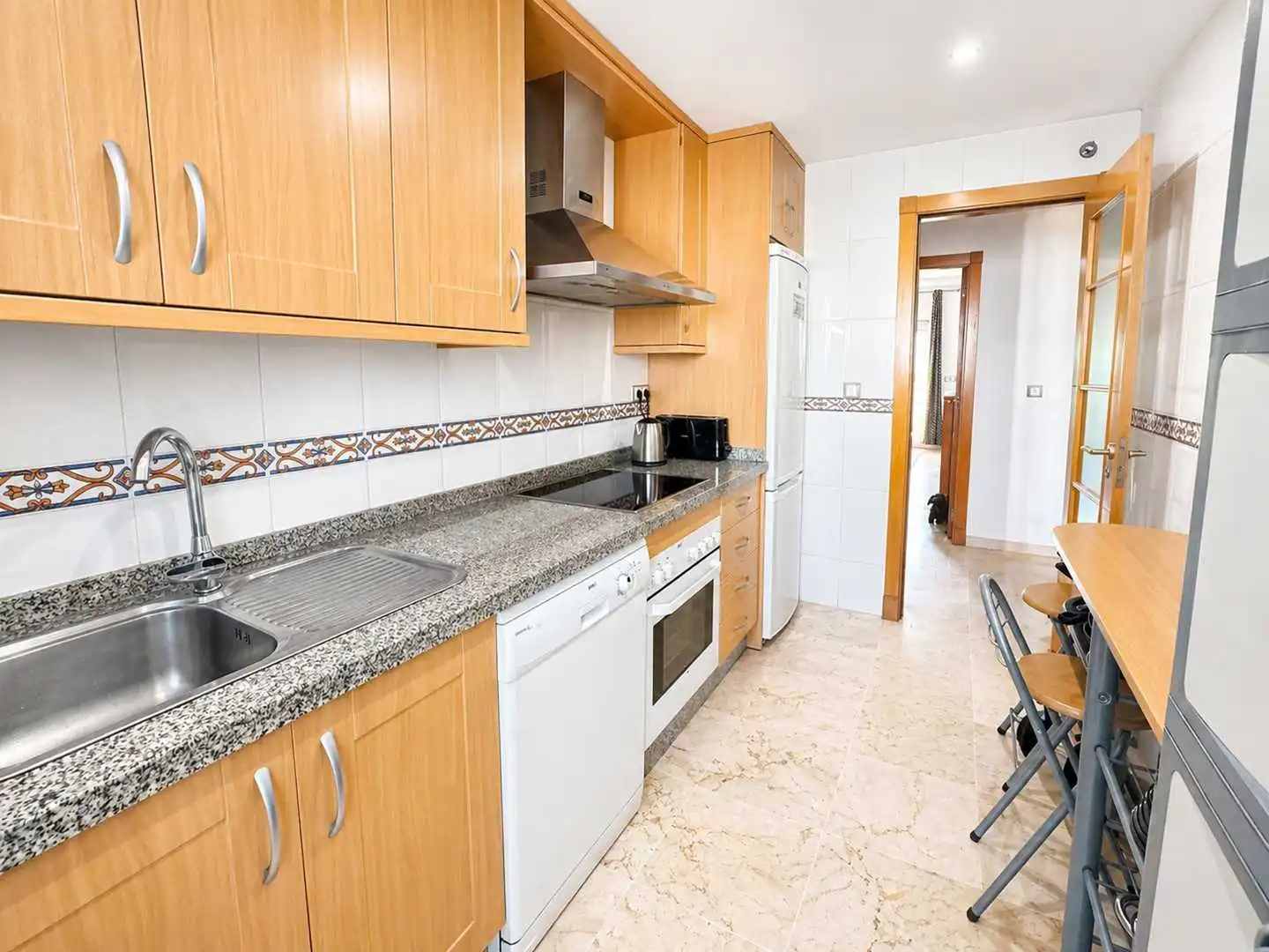 Cocina de Apartamento en venta en Torrox con Aire acondicionado, Calefacción y Terraza
