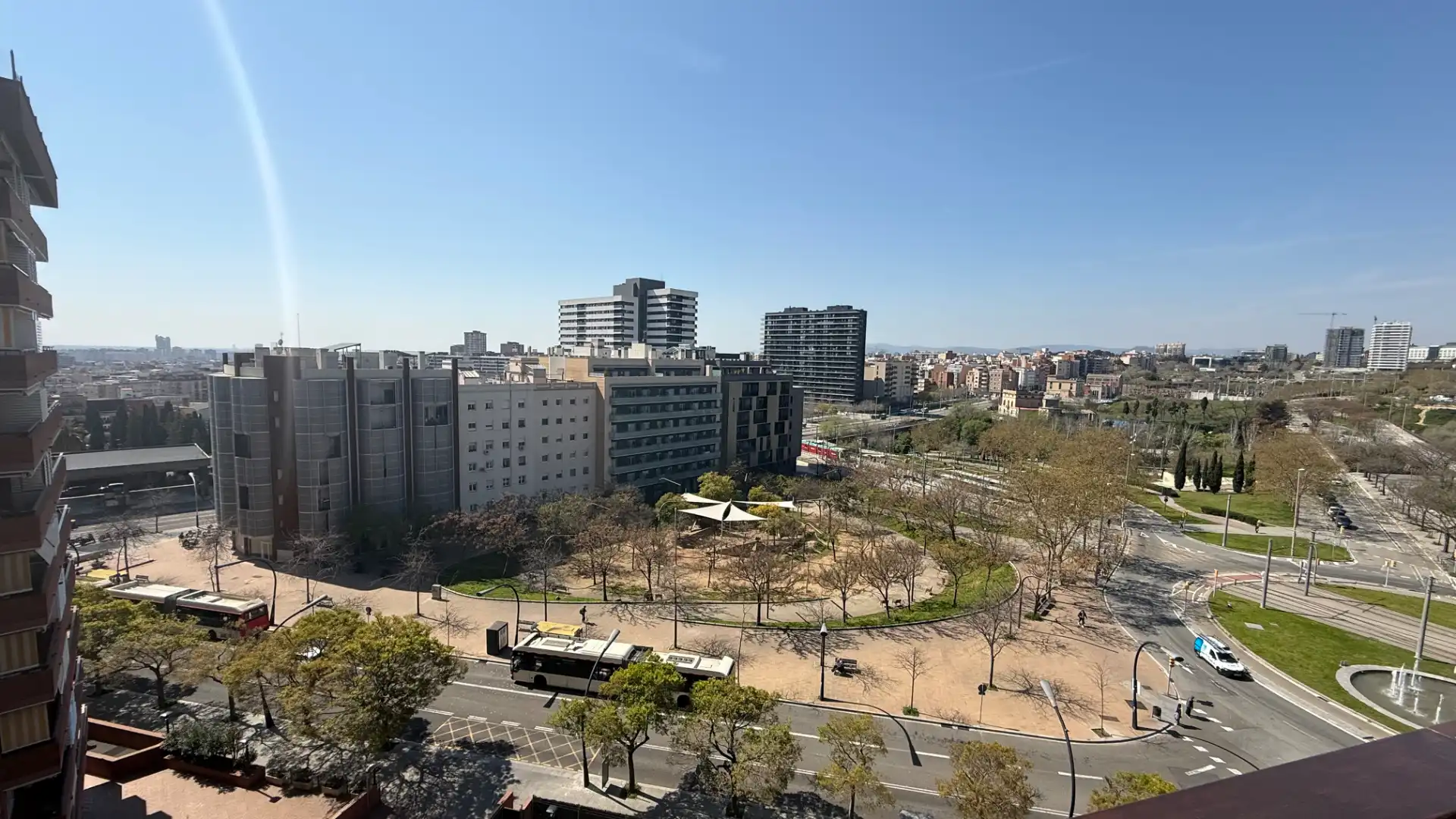 Exterior view of Flat for sale in Barcelona  with Air Conditioner, Heating and Parquet flooring
