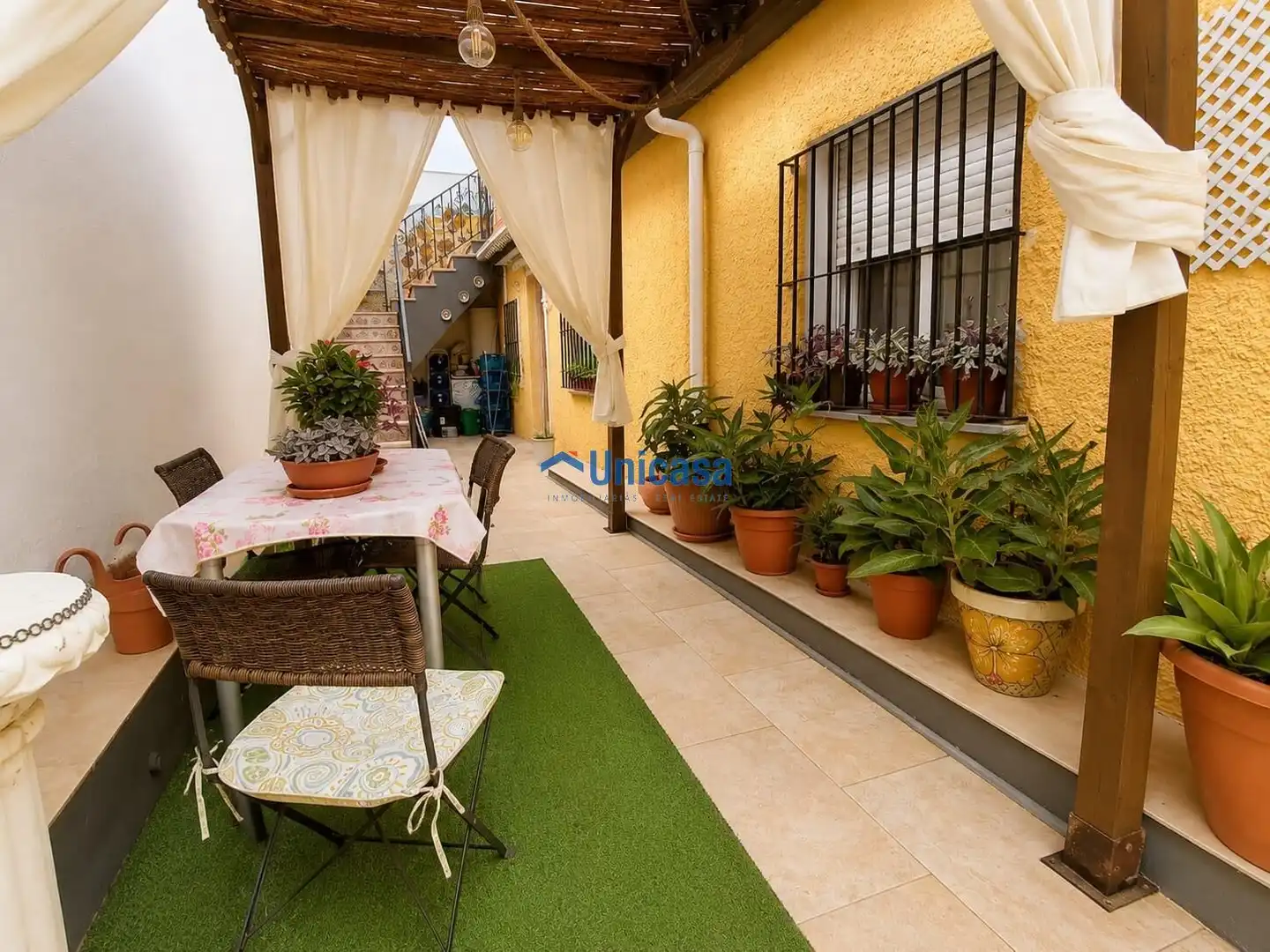 Terrace of Detached homes for sale in Málaga  with Air Conditioner, Heating and Storage room