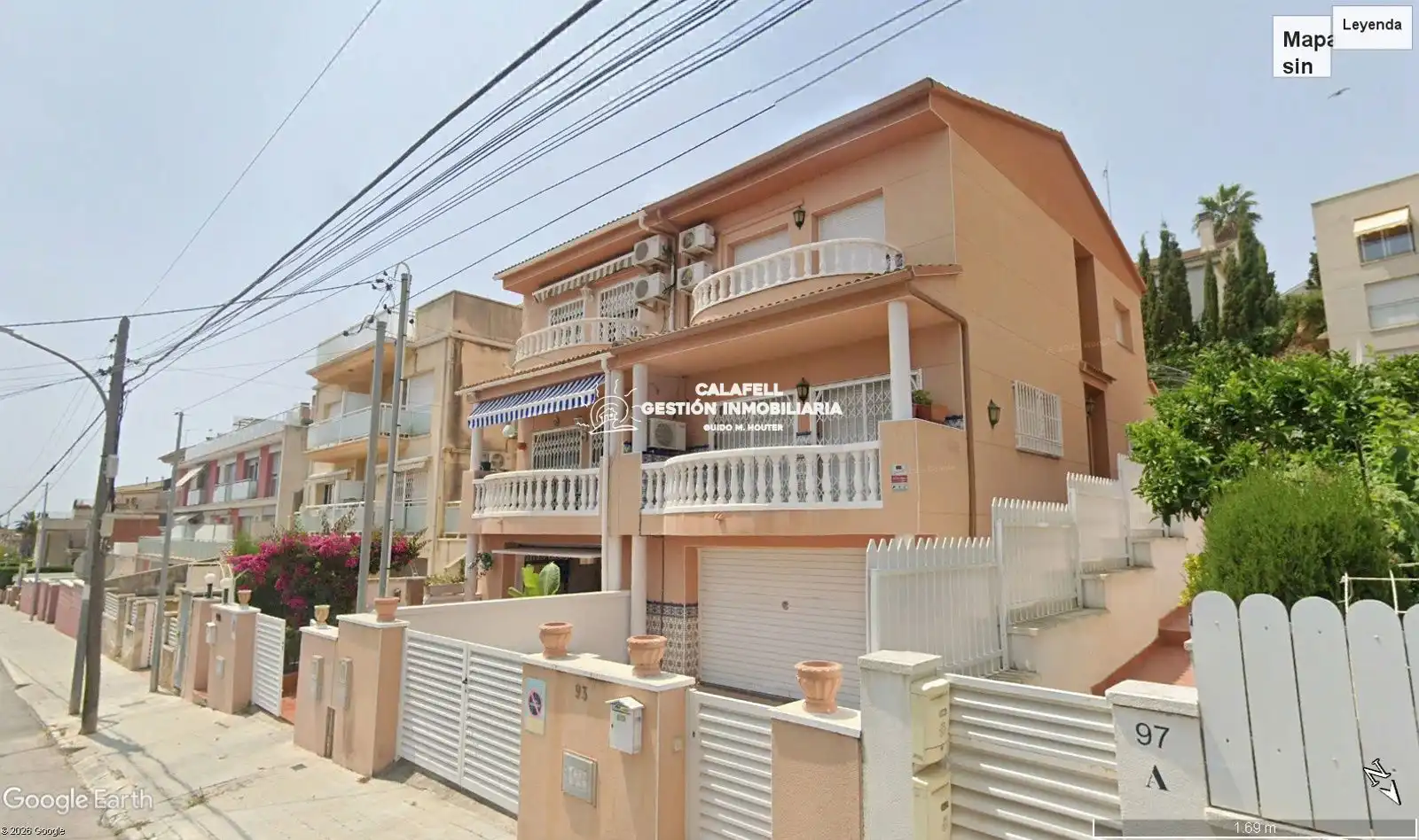 Vista exterior de Casa o chalet en venta en Calafell con Aire acondicionado, Jardín privado y Terraza
