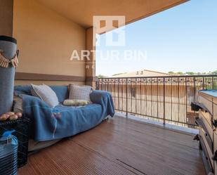Balcony of Apartment for sale in Chiva  with Air Conditioner, Terrace and Community pool