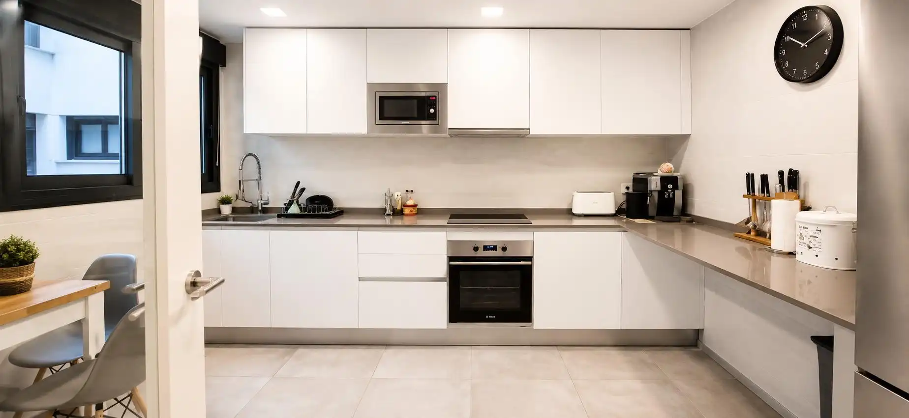 Kitchen of Flat for rent in Alicante / Alacant  with Air Conditioner, Heating and Storage room