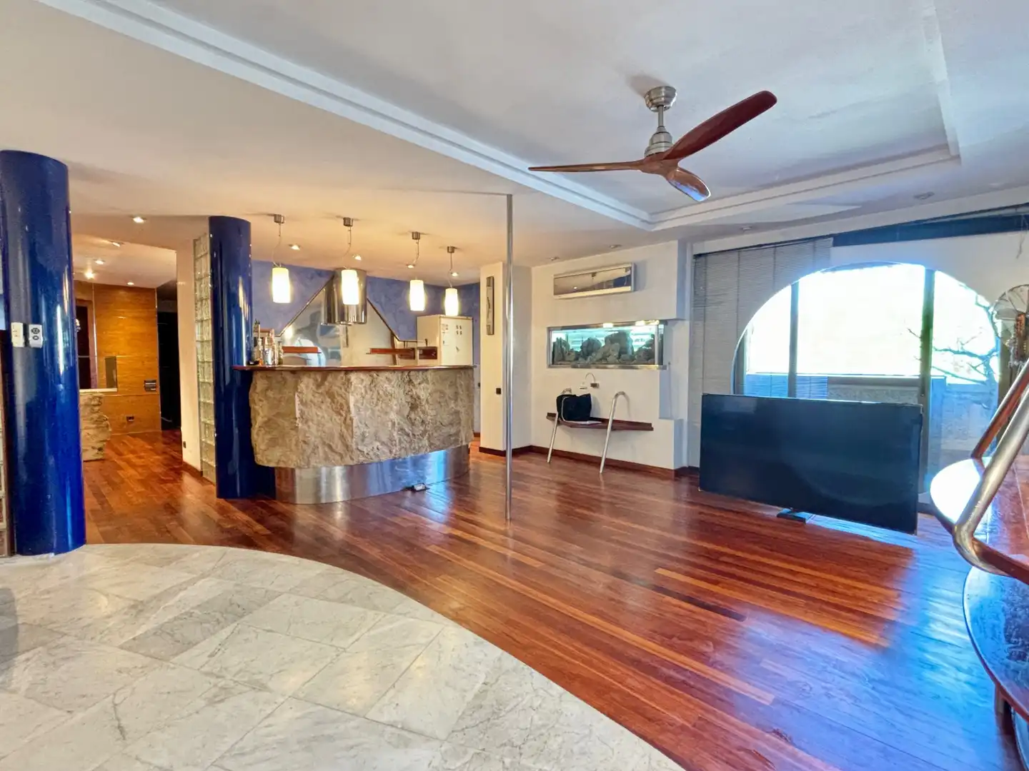 Sala de estar de Piso en venta en  Palma de Mallorca con Aire acondicionado, Terraza y Trastero