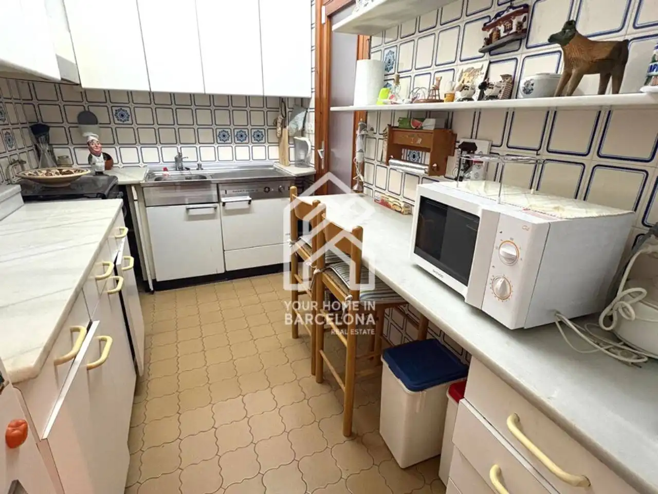 Cuina de Pis en venda en Barcelona amb Balcó