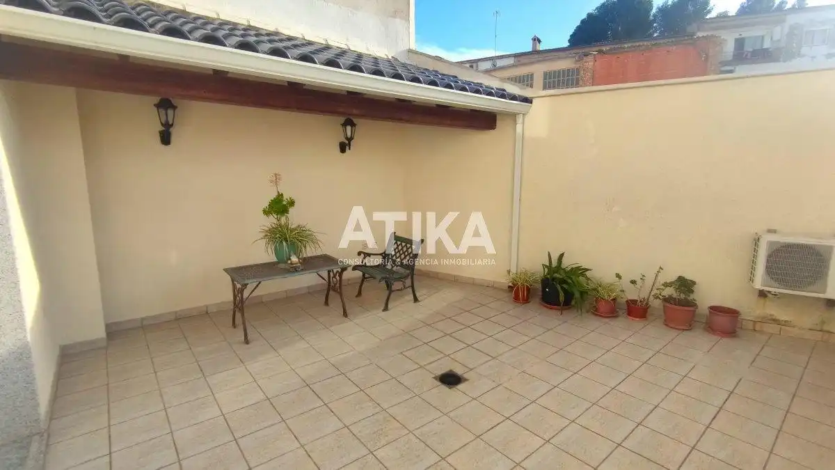 Terrassa de Casa adosada en venda en Albaida amb Aire condicionat, Calefacció i Terrassa
