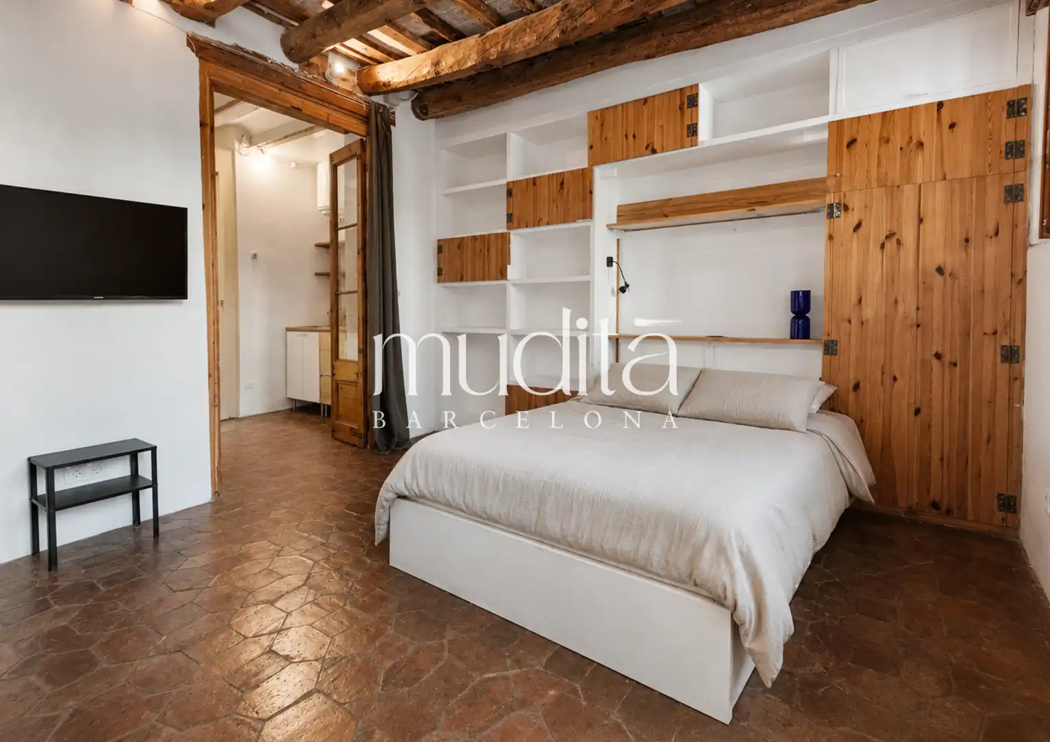 Bedroom of Apartments for sale in Barcelona  with Heating and Alarm
