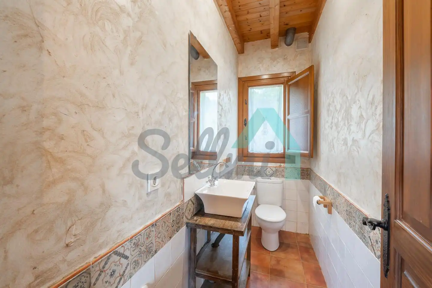Baño de Casa o chalet en venta en Villaviciosa con Calefacción, Jardín privado y Parquet