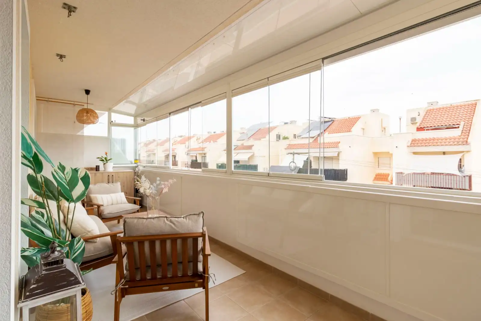 Terrace of Flat for sale in Santa Pola  with Furnished and Community pool