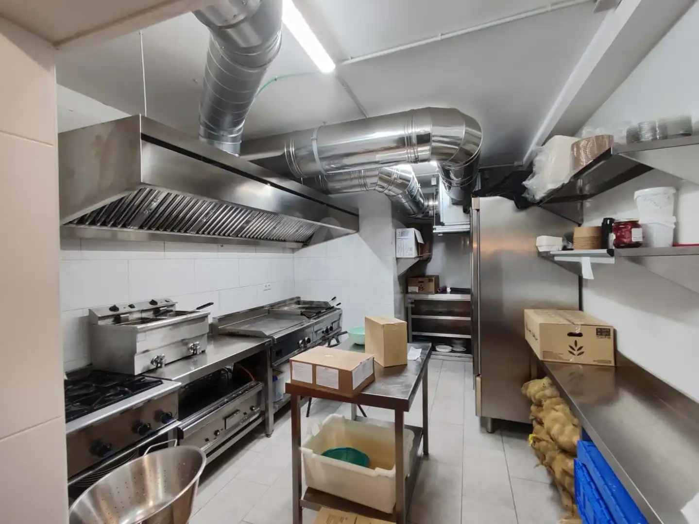 Cocina de Local de alquiler en Manzanares El Real