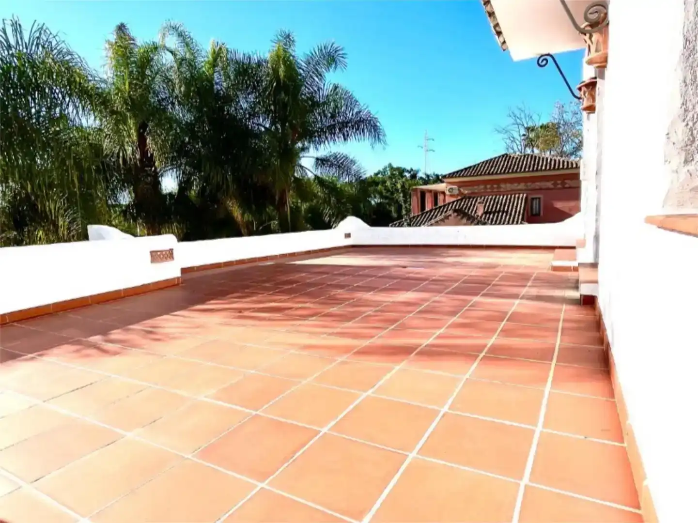 Terrace of Flat for sale in Marbella  with Air Conditioner, Private garden and Swimming Pool