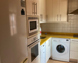 Kitchen of Flat to rent in  Madrid Capital  with Heating and Furnished