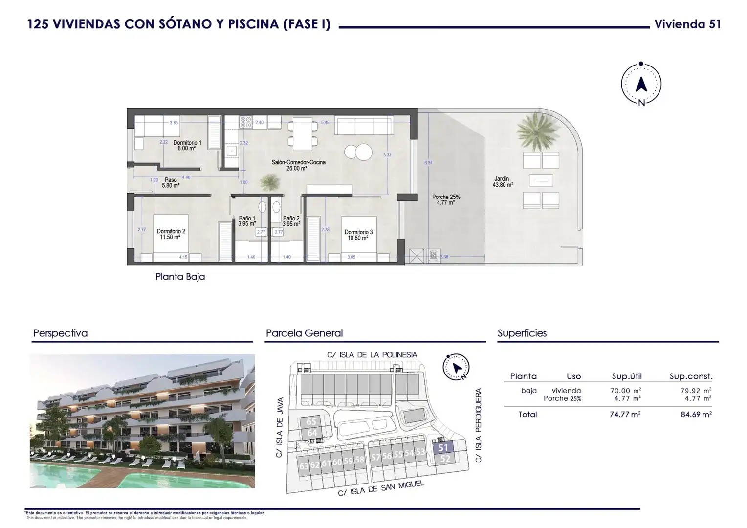 Mini appartamento con piscina in vendita a Santiago de la Ribera, imagen 23
