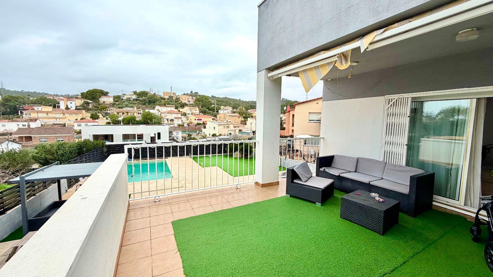 Terraza de Casa o chalet en venta en Calafell con Aire acondicionado, Calefacción y Jardín privado