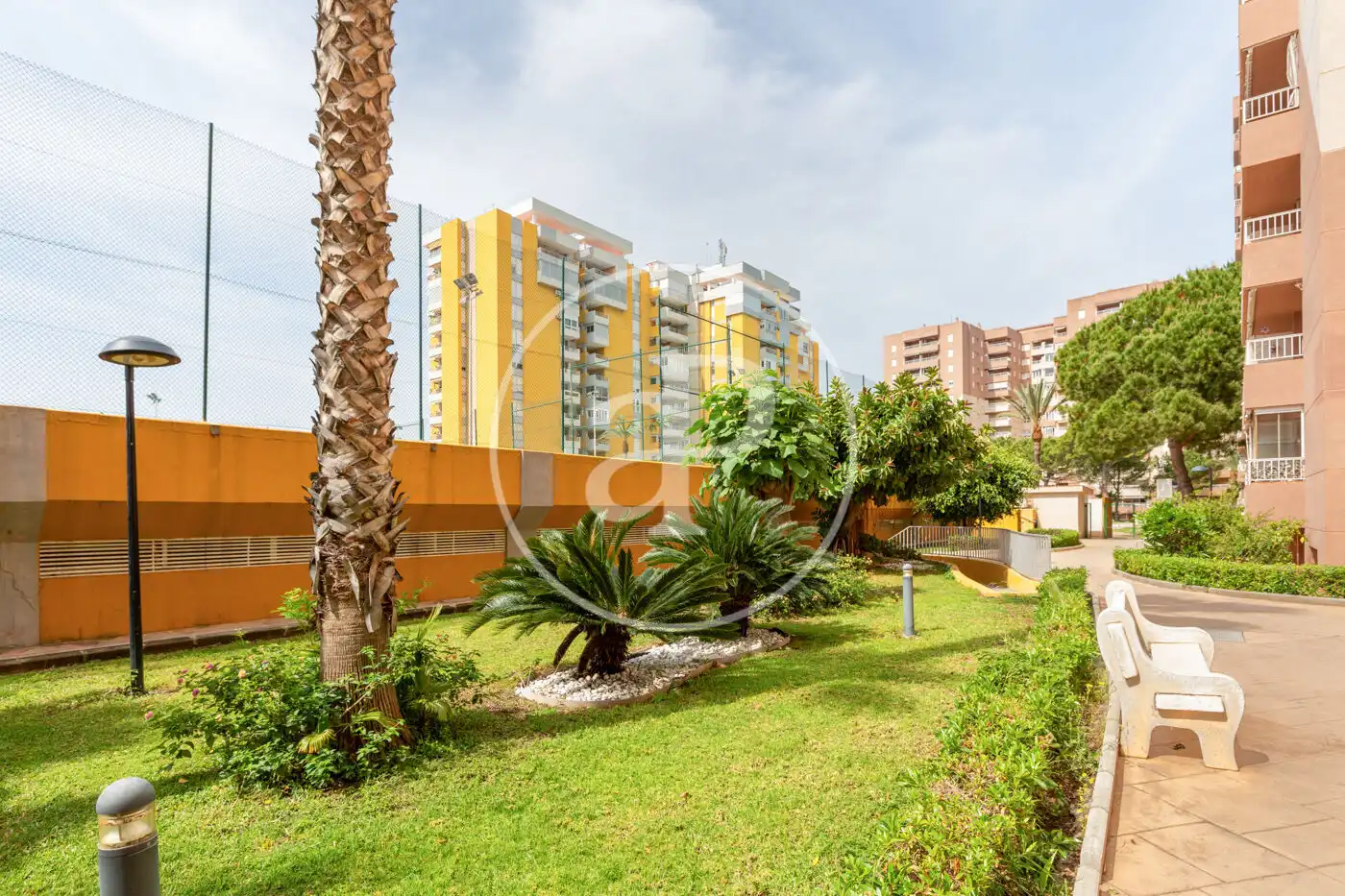 Exterior view of Flat for rent in Canet d'En Berenguer  with Air Conditioner, Heating and Private garden