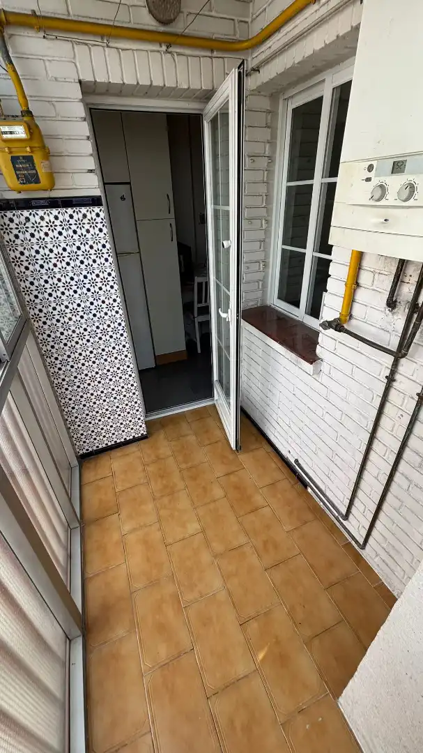 Balcony of Flat for rent in Madrid  with Air Conditioner and Furnished