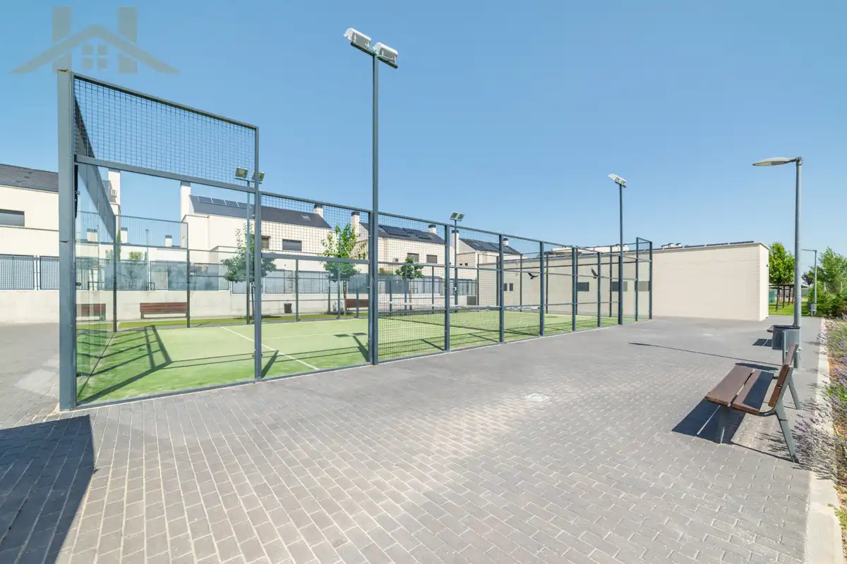 Terraza de Casa adosada en venta en Rivas-Vaciamadrid con Aire acondicionado, Calefacción y Jardín privado