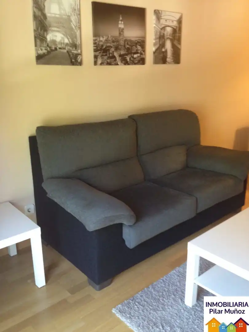 Sala de estar de Piso de alquiler en Ávila con Calefacción, Terraza y Amueblado