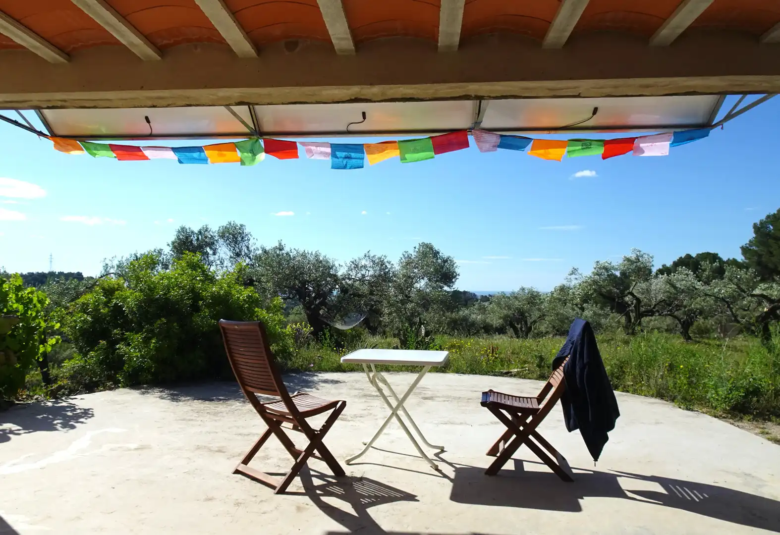 Terraza de Finca rústica en venta en El Perelló