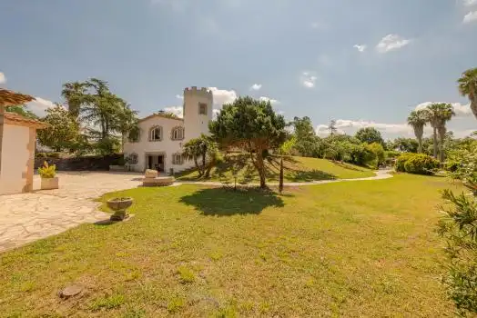 Jardí de Finca rústica en venda en Riudarenes amb Aire condicionat, Calefacció i Jardí privat